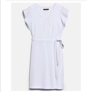 Banana republic Split-Sleeve Wrap Dress
